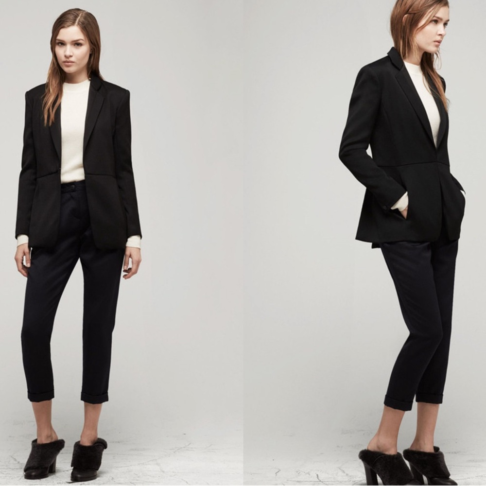 Rag & Bone Blazer black classic size 4 single breasted lined